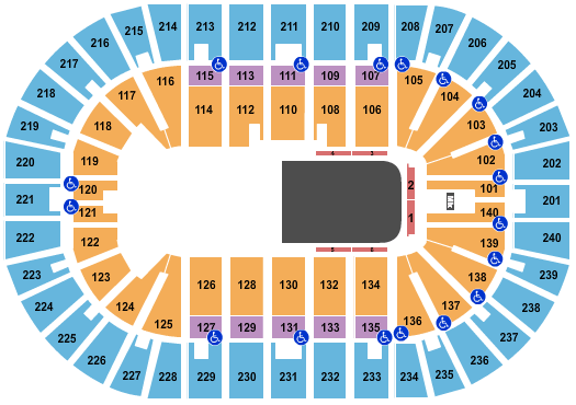 Heritage Bank Center Cirque Du Soleil Seating Chart